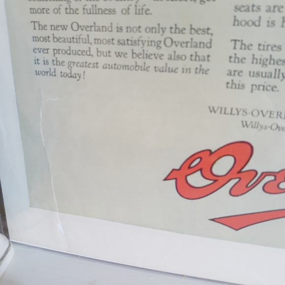 VTG '23 Print Ad Ladies Home Journal Overland Auto - Picture 8 of 8